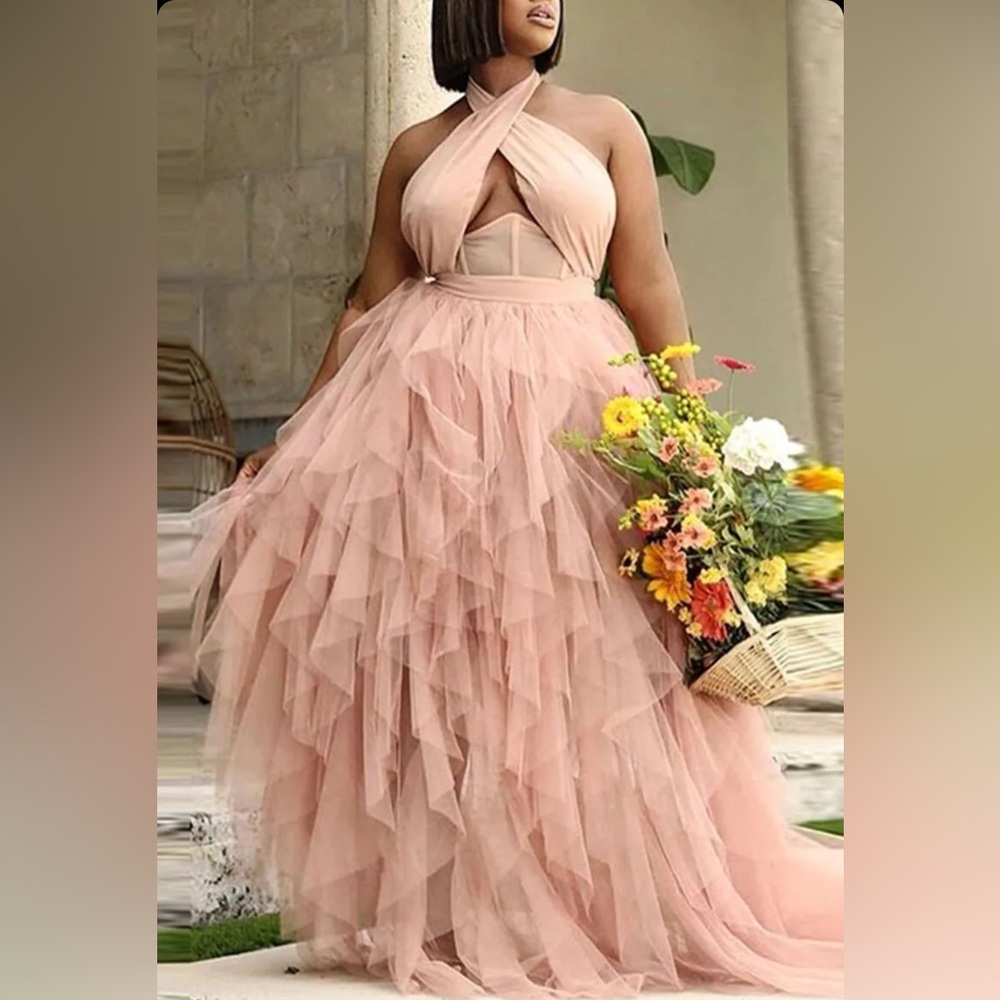 Rose Pink Tulle Dress